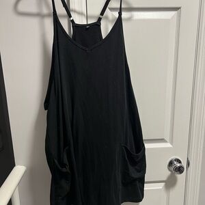 Black Women's Athletic Dress with Shorts